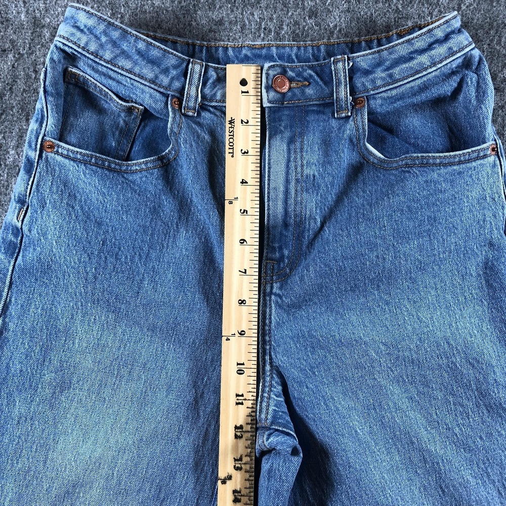PINK Victoria's Secret High Rise Wide Leg Jeans Womens 6 Denim - Picture 10 of 16